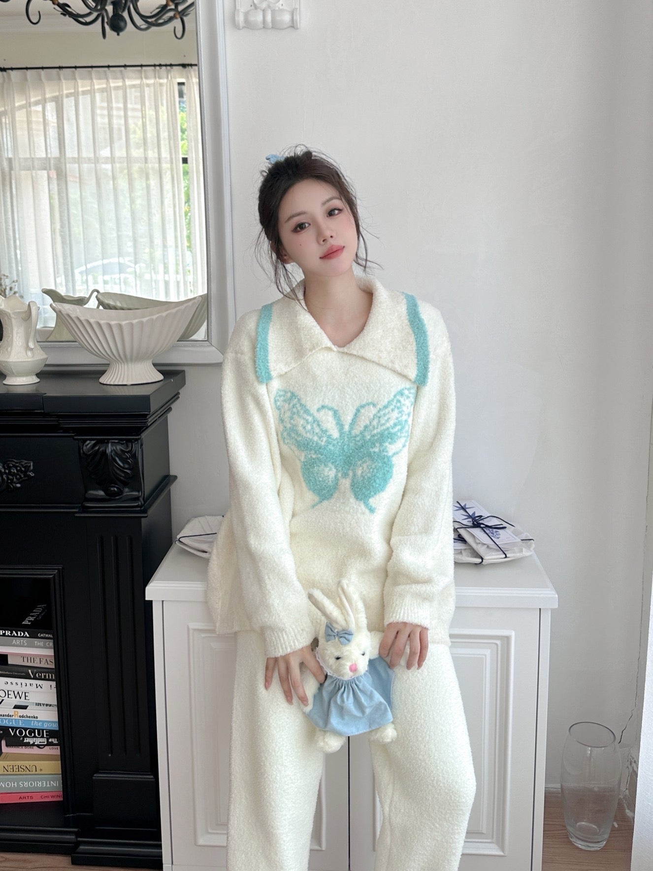Soft Fleece Pajama Set - Lunior -  - 