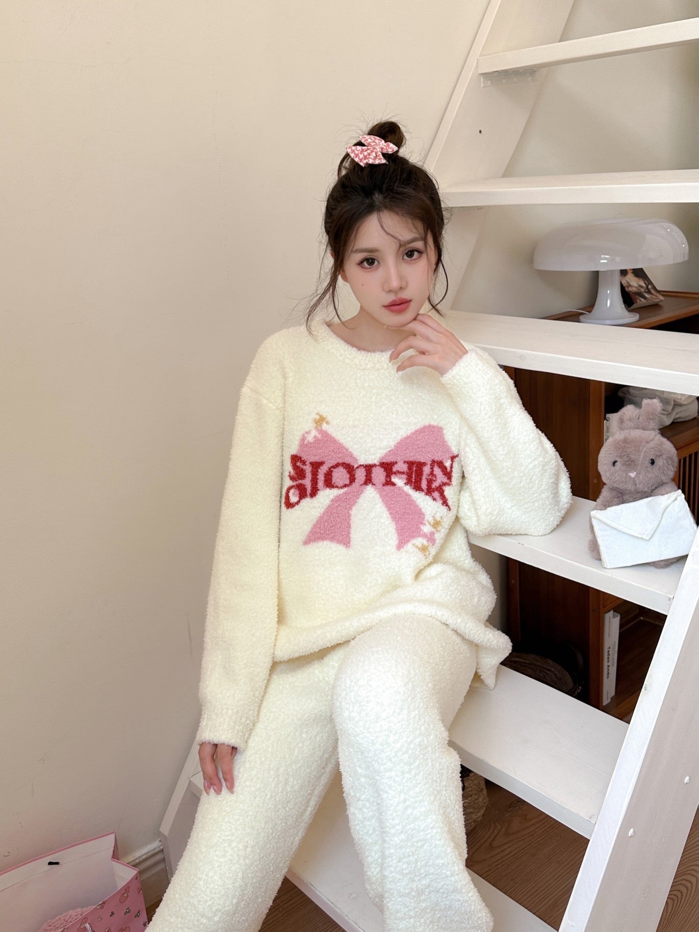 Soft Fleece Pajama Set - Lunior -  - 