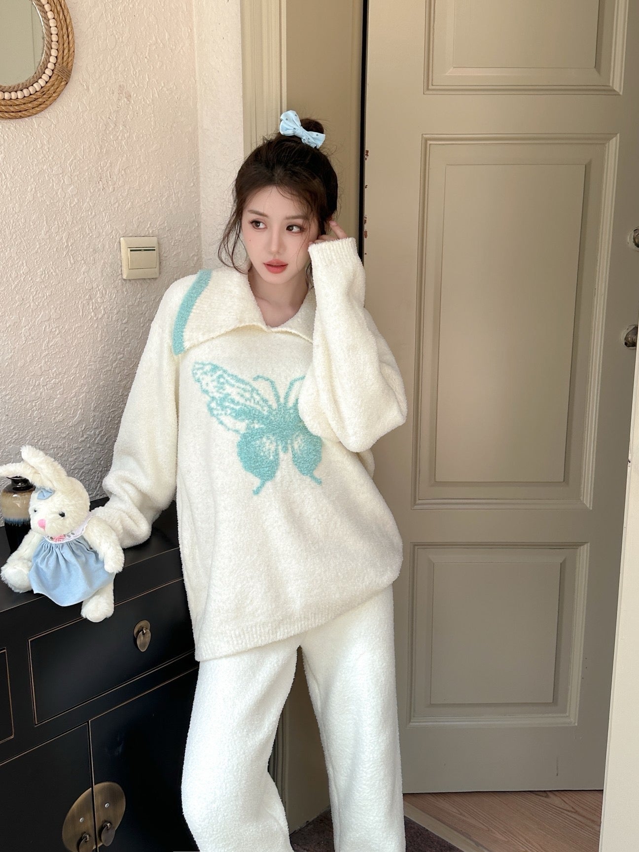 Soft Fleece Pajama Set - Lunior -  - 